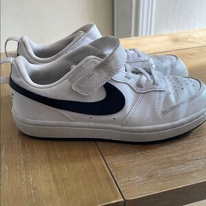 Nike kids court borough low recraft sneaker.